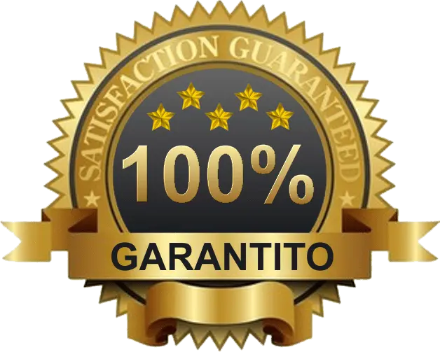 100% Garantito &middot; Soddisfatti e Rimborsati